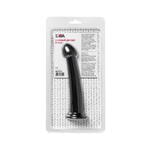 Нереалистичный фаллоимитатор Jelly Dildo M Toyfa Basic, TPE, черный, 18 см