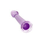 Нереалистичный фаллоимитатор Jelly Dildo M Toyfa Basic, TPE, фиолетовый, 18 см
