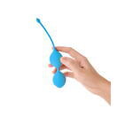 Вагинальные шарики TOYFA  A-Toys Trot, силикон, голубой, 19,5 см