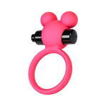 Виброкольцо на пенис A-Toys by TOYFA Pikle, силикон, розовое, 6,9 см, Ø 3,1 см