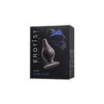 Анальная втулка Erotist Spade XS, сайлекспан, чёрный, 6,5 см