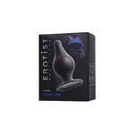 Анальная втулка Erotist Spade L, сайлекспан, чёрный, 11 см