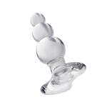 Анальная втулка Sexus Glass, стекло, прозрачная, 10,5 см, Ø 3,5 см