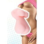 Мастурбатор реалистичный TOYFA Juicy Pussy Babycakes, TPE, телесный, 14,5 см