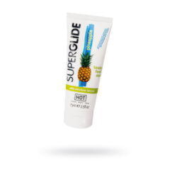 Съедобная смазка на водной основе Superglide для орального секса со вкусом ананаса 75 мл