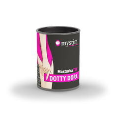 Компактный универсальный минимастурбатор Mystim MasturbaTIN Dotty Dora - Dots