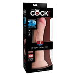 Фаллоимитатор на присоске King Cock Plus 8 Triple Density Cock - Flesh