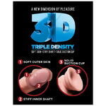 Фаллоимитатор на присоске King Cock Plus 6.5 Triple Density Cock with Balls - Flesh