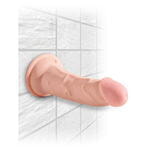 Фаллоимитатор на присоске King Cock Plus 5 Triple Density Cock - Flesh
