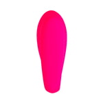 Вибратор для пар eroTeq Prawno с пультом ДУ, силикон, розовый, 18 см