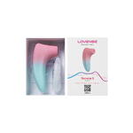 Вакуммно-волновой стимулятор клитора LOVENSE Tenera 2 PulseSense, силикон, розовый