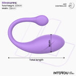 Интерактивное виброяйцо BULBY, сиреневое