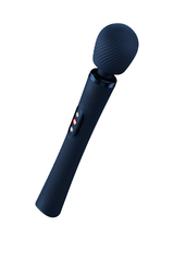 Вибромассажер Fun Factory VIM VIBRATING WAND, силикон, синий, 31,3 см